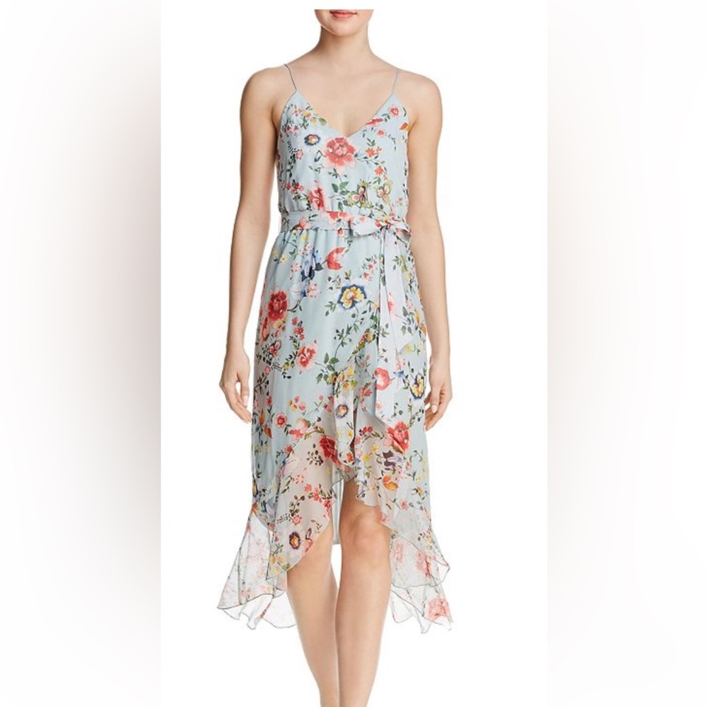 Alice + Olivia size 2 floral midi dress